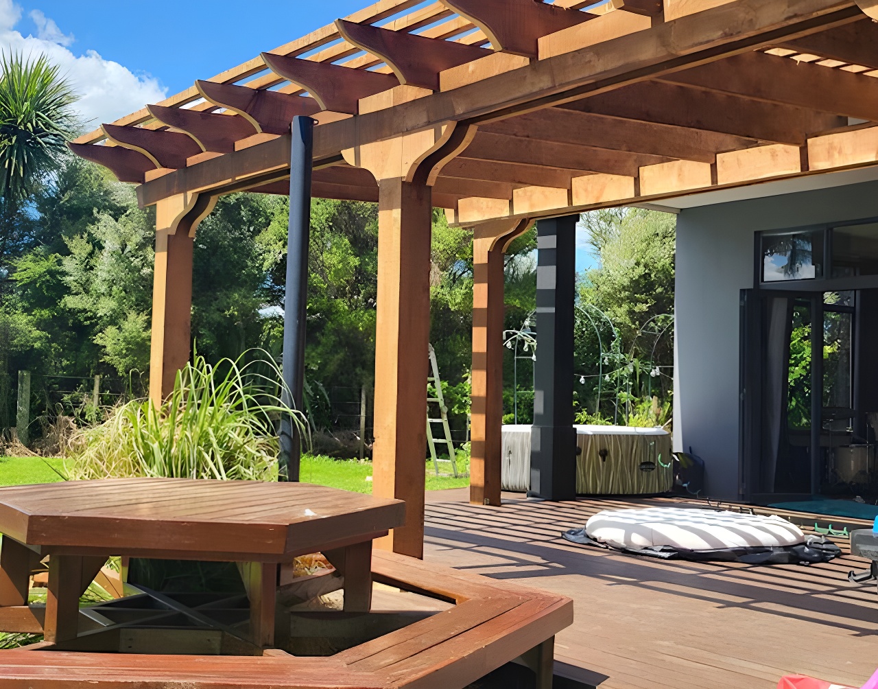 Custom pergola project 3
